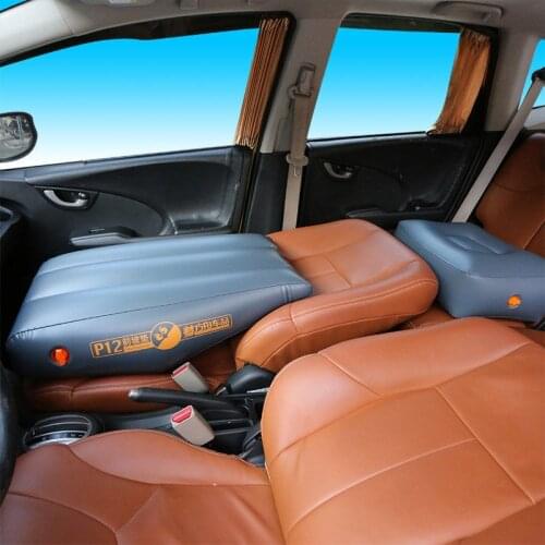 Car Travel Bed Inflatable Rest Bed Front Row Car Air Mattress Self-driving Tour Sleeping Pad Trunk Sedan For Suv Repose Cushion