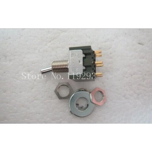 [BELLA]M-2022 Japan NKK Toggle Switch 0.4VA 28V gilded 6 feet 2 new original file Toggle Switch--10PCS/LOT