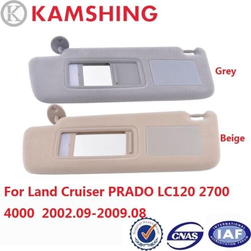 CAPQX For Land Cruiser PRADO LC120 2700 4000 2002 2003 2004 2005 2006 2008 2009 Car Inner Sunvisor Sun Visor Front Sunshield