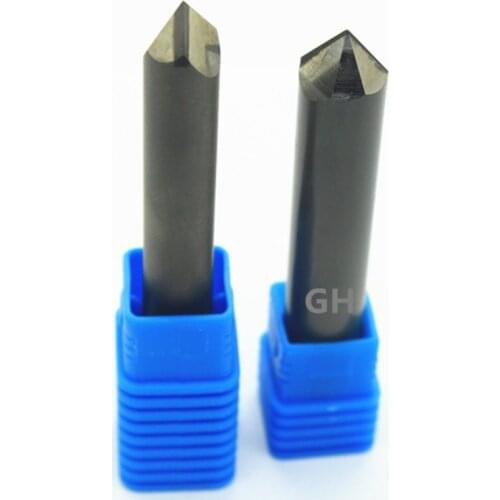 Engraving cutter diamond stone mill engraver cnc Granite Marble PCD engraving bit 6mm wood router carbide end milling tools