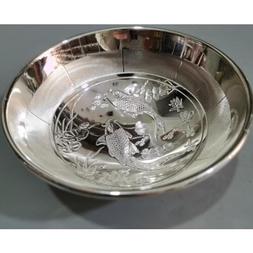 China White copper bowl small crafts statue