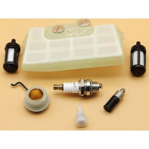 Air Fuel Oil Filter Worm Gear Tank Vent Service Kit For STIHL MS290 MS310 MS390 029 039 Chainsaw Spare Parts