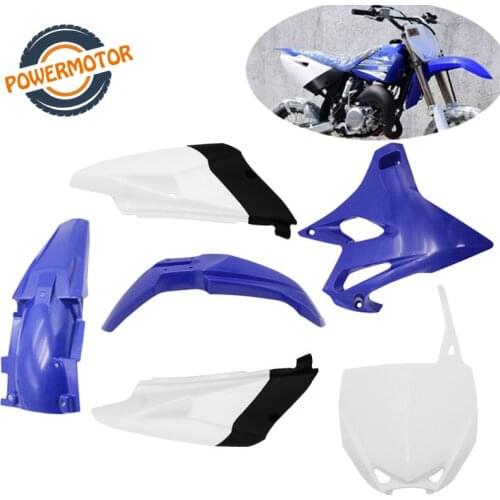 Motorcycle Plastic Kit Fender Radiator Shrouds Number Plate Fairing Cover For YAMAHA YZ85 YZ 85 2015 2016 2017 2018 Dirt Bike