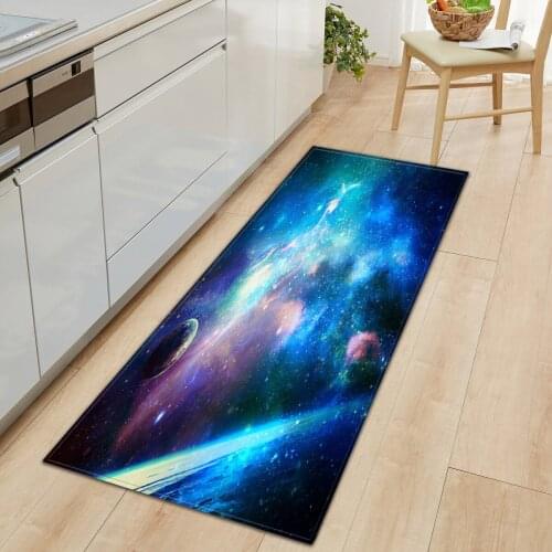 Indoor Doormat Printed Welcome Rug Kitchen Absorbent Floor Mats Washable Bathroom Bedroom Carpet Anti Slip Living Room Bath Rugs