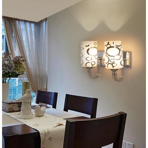 The new bedroom bedside wall lamp led American romantic hotel bedside wall lamp