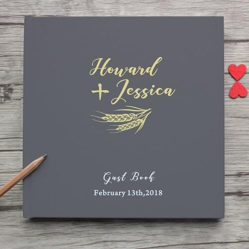Custom Mr Mrs Wedding Guest Book Alternative,Personalized Name Date White Wedding Guest Book,Photo album,Wedding Memory Sign In
