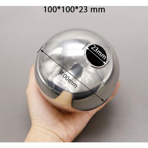 Customized 1pc 100*100*23mm Magnetic Stainless Steel Float Ball for Water Level Float Switch