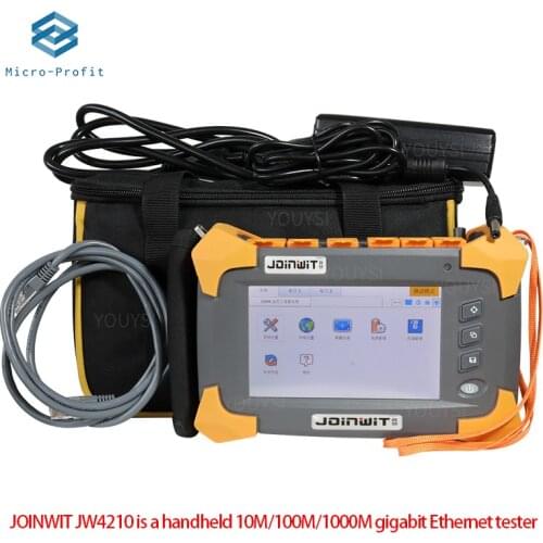 Joinwit JW4210 handheld Ethernet network analyzer 10/100/1000M Gigabit Ethernet Tester