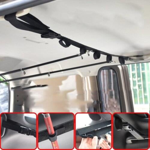 Fishing Rod Adjustable Shoulder Bag Straps Outdoor Belt Waist Rod Holder Shoulder Back Harness Fishing Equipments
