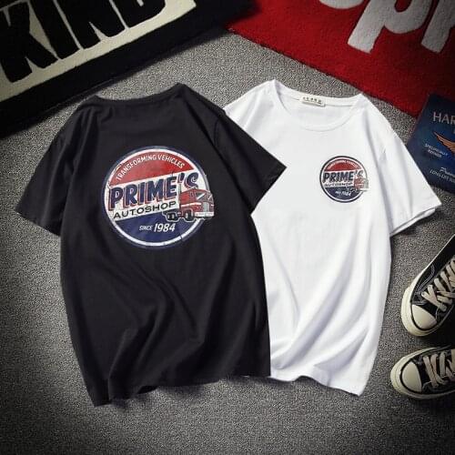 TOPESKO Men T Shirt Casual Cotton Loose Tees Round Neck Short Sleeve T-shirts Streewear