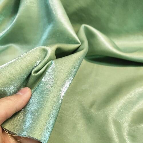 Magic color flash color-changing skeleton small suit fabric dress fashion DIY dress silk cotton linen fabric