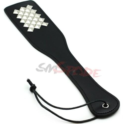 PU Leather Rivets Fetish Bondage Sex Toys Spanking Paddle Fetish BDSM Erotic games,Adult sex toys,sex toys for couples