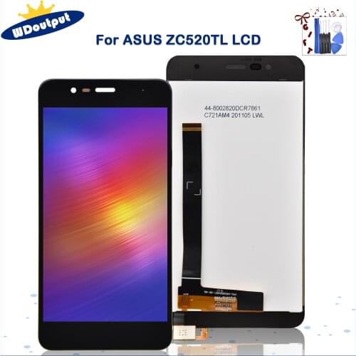 Original 5.2"Inch For ASUS Zenfone 3 Max ZC520TL X008D LCD Display Touch Screen Digitizer Assembly with Frame For ASUS ZC520TL