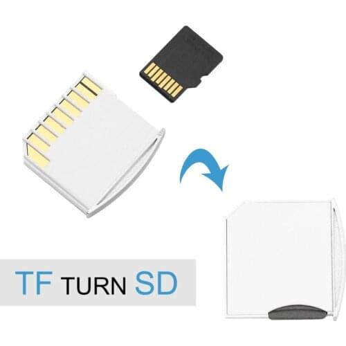 1 pcs Hot Micro for SD Card Adapter TF Memory to Short for SD Adapter For MacBook Pro Air Drop Shipping