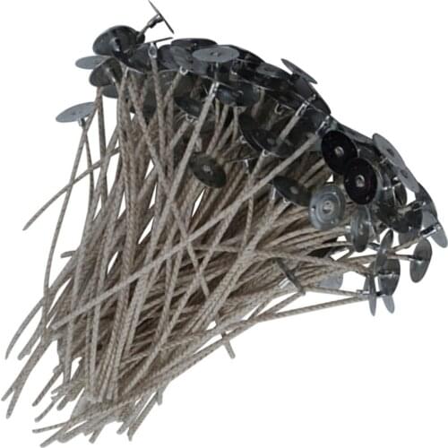 200pcs DIY Candle Making Wicks Candle Wicks with Tabs Birthday Party Supplies