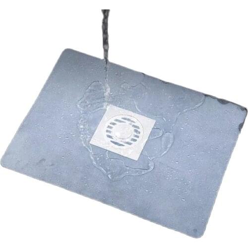 400x300mm Silicone Floor Drain Mat Square Thicken Sewer Sealing Kitchen Bathroom Toilet Deodorant Anti-block Sink Plug