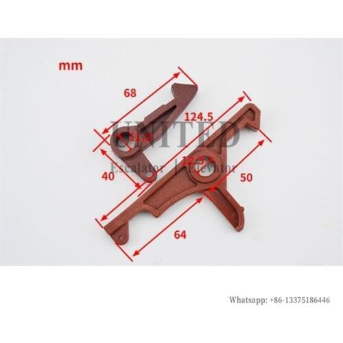 50pcs Elevator Door Vane Door Skate Cam Lock Hook Big Red Hook For 3300AP 3600