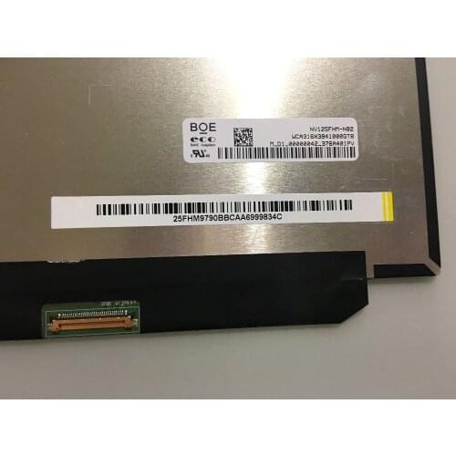 For Boe IPS laptop Matrix NV125FHM-N82 Non-Touch LCD Screen Panel Replacement Matte 1920x1080 FHD 30PIN NV125FHM N82 12.5"