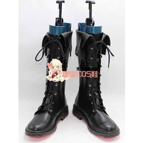 Final Fantasy 15 FF XV King Noctis Lucis Caelum Black Short Halloween Cosplay Shoes Boots