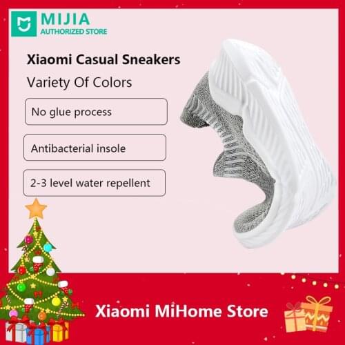Xiaomi Freetie Sock Shoes Casual Sneakers Men Waterproof Fabric Zinc Ions Lock Smell Proof 45 46 For Boys Cycling Fishing
