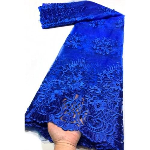 New Best Selling African Tulle Lace Fabric Flower Embroidery Women Dress Swiss Voile Lace 2021 High Quality Nigerian Lace Fabric