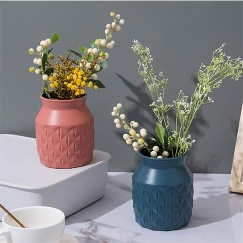 Modern Decor Vase Home Flower Arrangement Flower Living Room Modern Creative Simple Fresh Water Culture Home Decoration Ornament