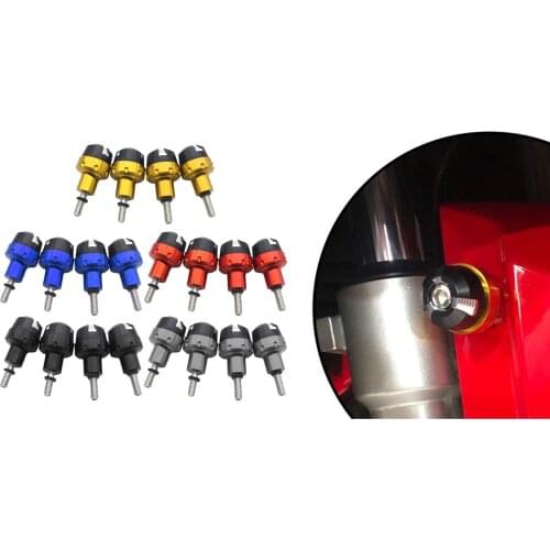 Front 6mm Slider Mount Screw Fork Protector M6 Frame Slide Bolts for Yamaha N-MAX 155 150 2015 2016 2017