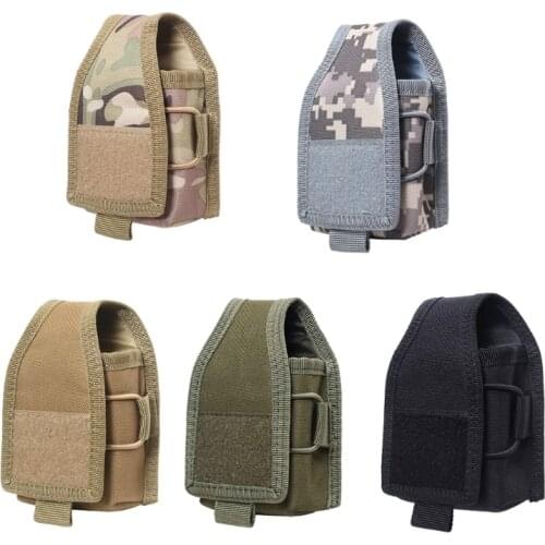 Smartphone Pouch,Portable Military Walkie Talkie Bag Pouch Storage Bag Radio Holder Case for Outdoor Sports