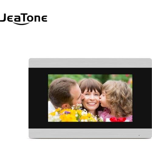 Jeatone 7'Single Touch Screen Wireless WIFI IP Video Door Phone Intercom Villa Apartment Access Control System Motion Detection