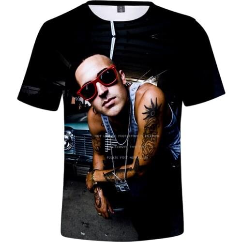 Yelawolf 3D Spring Summer Preppy MenWomen Street Clothes T-shirt Youthful Kawaii style Retro Innovation