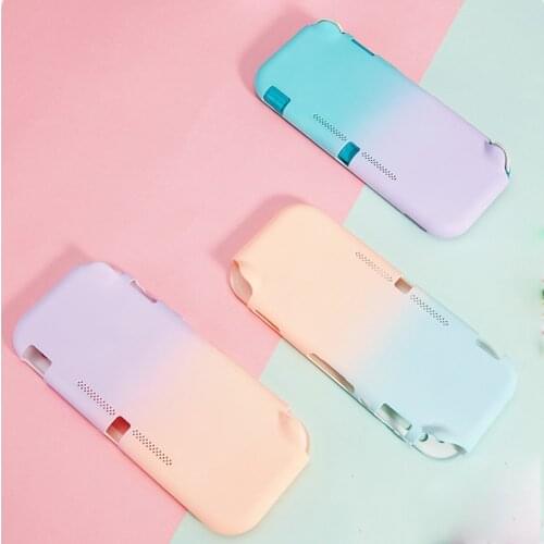 Protective Shell For Nintendo Switch Lite Gradient Color PC Hard Cover Shell NS Lite Game Console Case Switch Lite Accessories