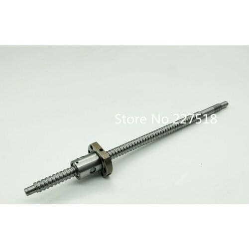 1 pc 12mm Ball Screw Rolled C7 ballscrew SFU1204 260mm plus 1 pc RM1204 flange single nut CNC parts BK/BF10 end machined