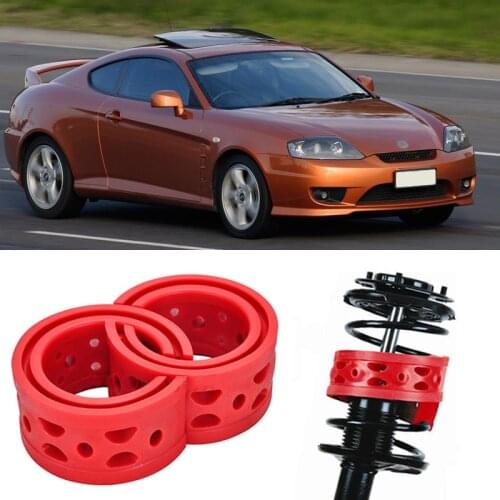 2pcs Size B Front Shock Suspension Cushion Buffer Spring Bumper For Hyundai TIBURON