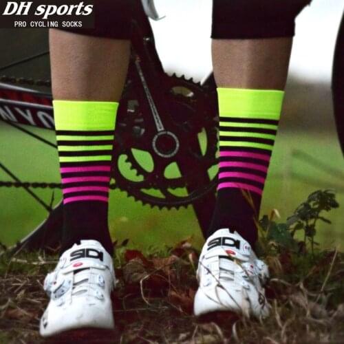 3 Pairs Cycling Socks Breathable Perspiration Deodorant Sports for Man Woman Running Outdoor