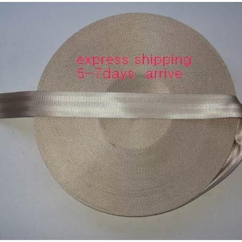 8 METER ROLL48mm wide SEAT BELT SAFETY STRAP WEBBING BEIGE COLOR 5 bar
