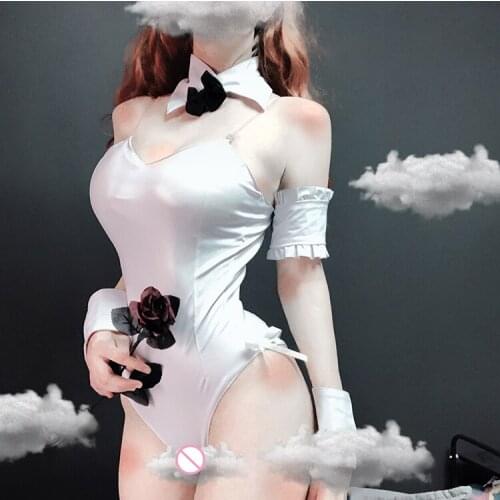 Erotic Roleplay Kawaii Lingerie Cute Anime Bunny Girl Cosplay Costume Temptation Sexy Rabbit Uniform Japanese Bodysuit