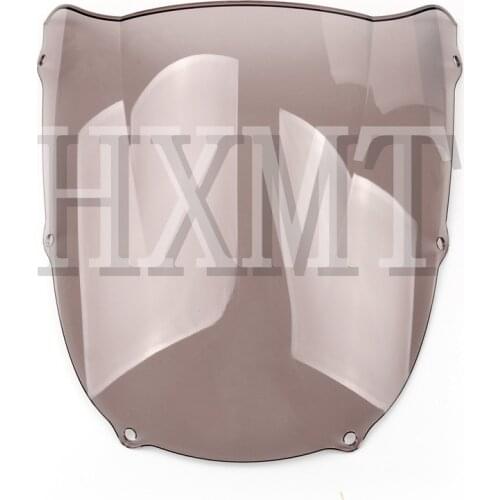 HotSale For Kawasaki NINJA ZX6R 636 ZX-6R 1998 1999 smoke Windshield WindScreen Double Bubble ZX 6R 98 99