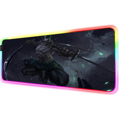 Game Mouse Pad Mode RGB League of Legends Game Accessories LED Color Backlight USB Computer Notebook Keyboard Carpet Mousepad