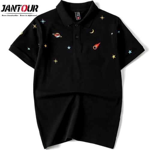 JANTOUR Long Sleeve Polos For Men