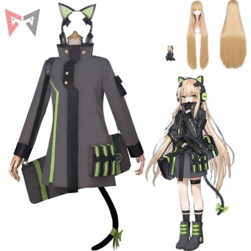 MMGG Girls Frontline Cosplay costume Halloween Game TMP cosplay set High Quality Same as original Character
