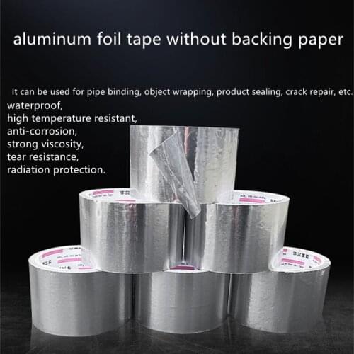 Aluminum foil tape special aluminum foil tape for thermal insulation of cotton water pipe and air duct of solar water heater