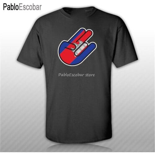 Men summer t-shirt brand tops euro size Cambodian Shocker T-Shirt Tee Shirt Free Sticker Cambodia Khm Kh Bodybuilding Tee Shirt