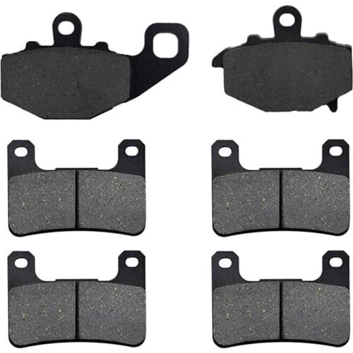 Motorcycle Front and Rear Brake Pads for Kawasaki Z1000 Z 1000 ZR1000 ZR 1000 2010-2014 ZX 1000 ZX1000 Ninja ABS 12-14