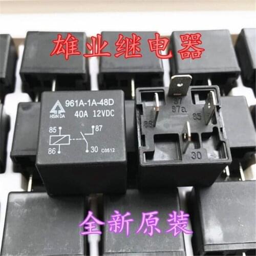 48V relay 961A-1A-48D 961A1A48D 961A 1A 48D 48VDC 40A 4PIN