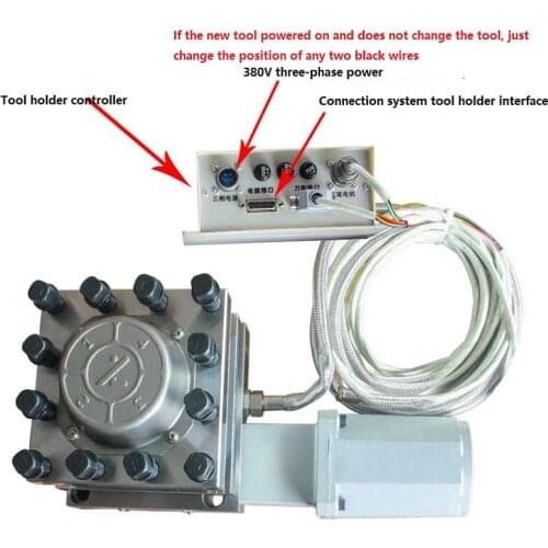 Sanhe CNC Electric Tool Post CK Lift-free CNC tool post LD4B-0625 LD4B-6125