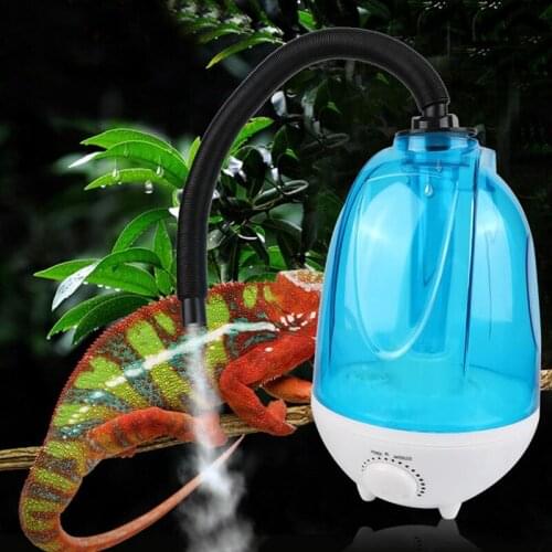 3L Amphibians and Reptile Humidifier Reptile Fogger Extension Tube for Terrarium