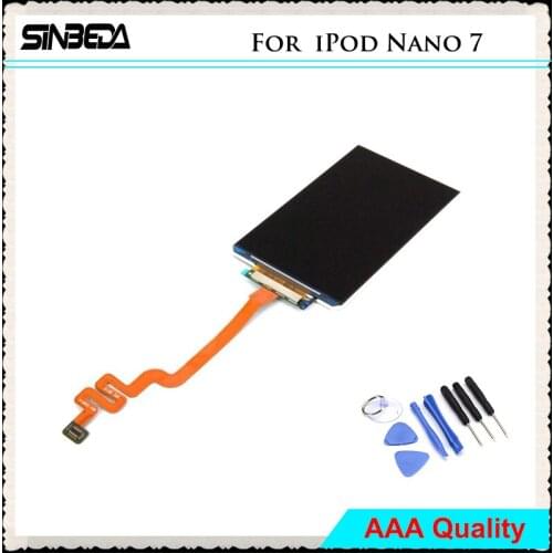 Sinbeda AAAA Quality LCD Screen For iPod Nano 7 7G 7th LCD Display Screen Replacement Parts Free Shipping