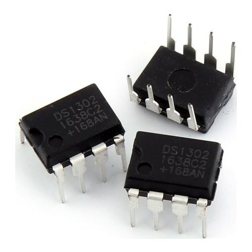 10PCS DS1302N DIP8 DS1302 DIP DIP-8 Trickle Charge Timekeeping Chip and Original
