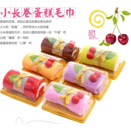 10pcs/lot! 2021 New Creative Cake Towel Fast Drying Face Towel ladies Party Wedding Gifts