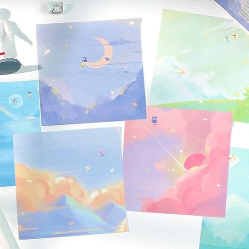 100Sheets Search for Dreamlan Daily Writing Loose Leaf Paper Memo Pad Message Notes Decorative Notepad Stationery Office Supply